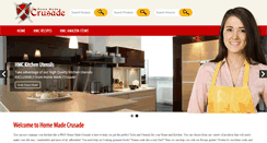Desktop Screenshot of homemadecrusade.com